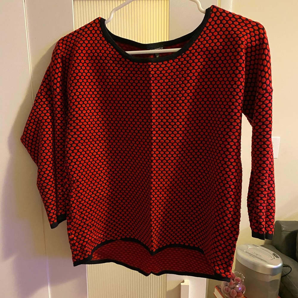Express Printed Sweater